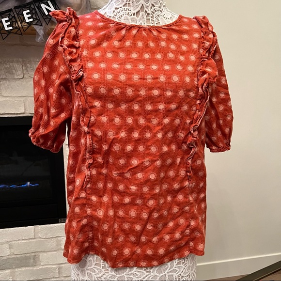 Vintage Threads orange top☀️ - Picture 2 of 7